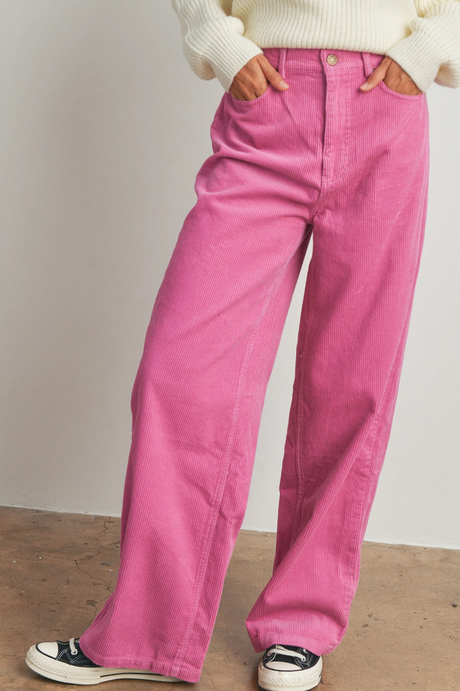 Tilly Cord Pant - PINK