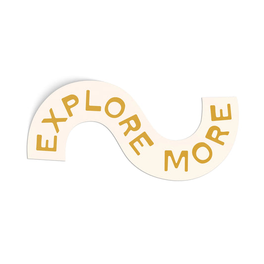 Explore More Sticker - YELLOW