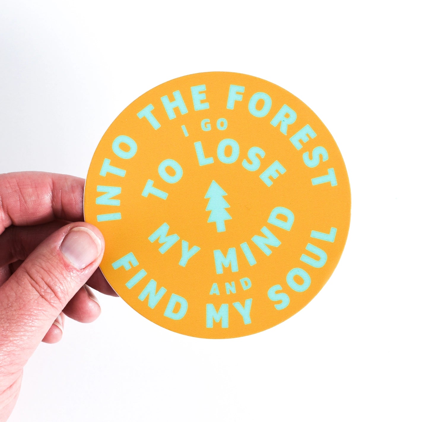 Into The Forest Sticker - YELLOW