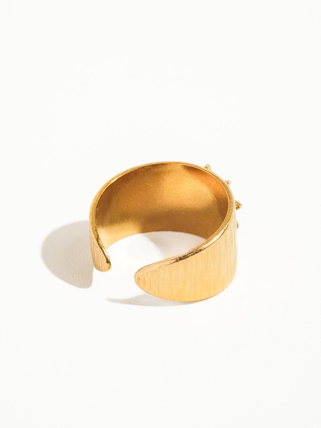 Elena Boho Sun Ring - GOLD/STONE
