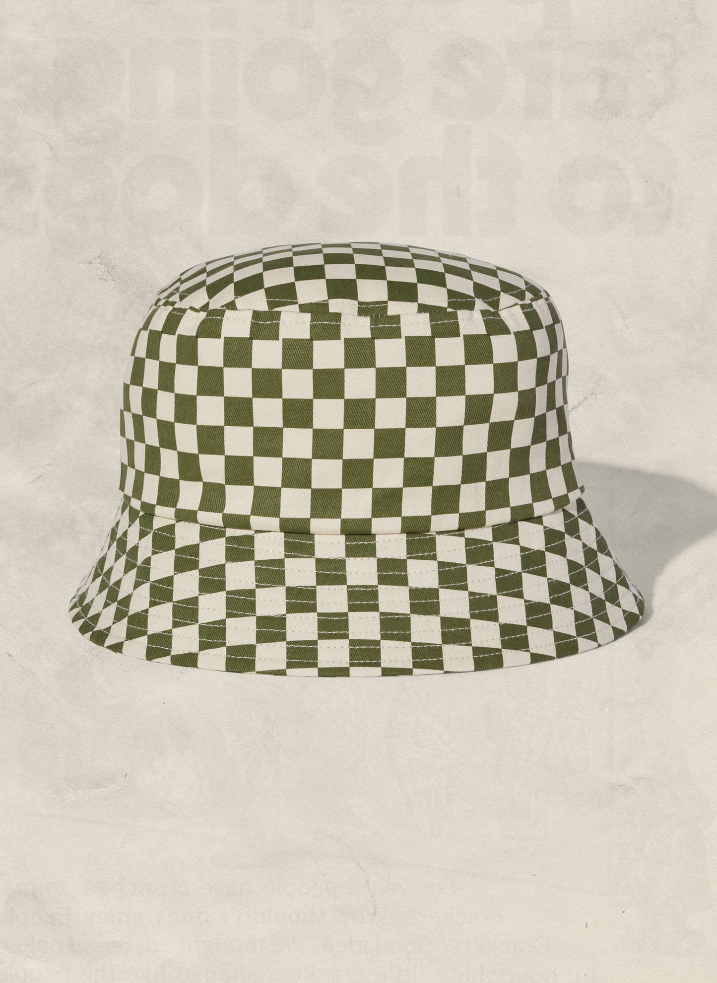 Kids Checkerboard Bucket Hat