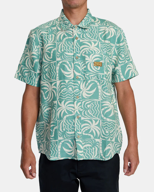 Exotica Woven Shirt - GRANITE GREEN