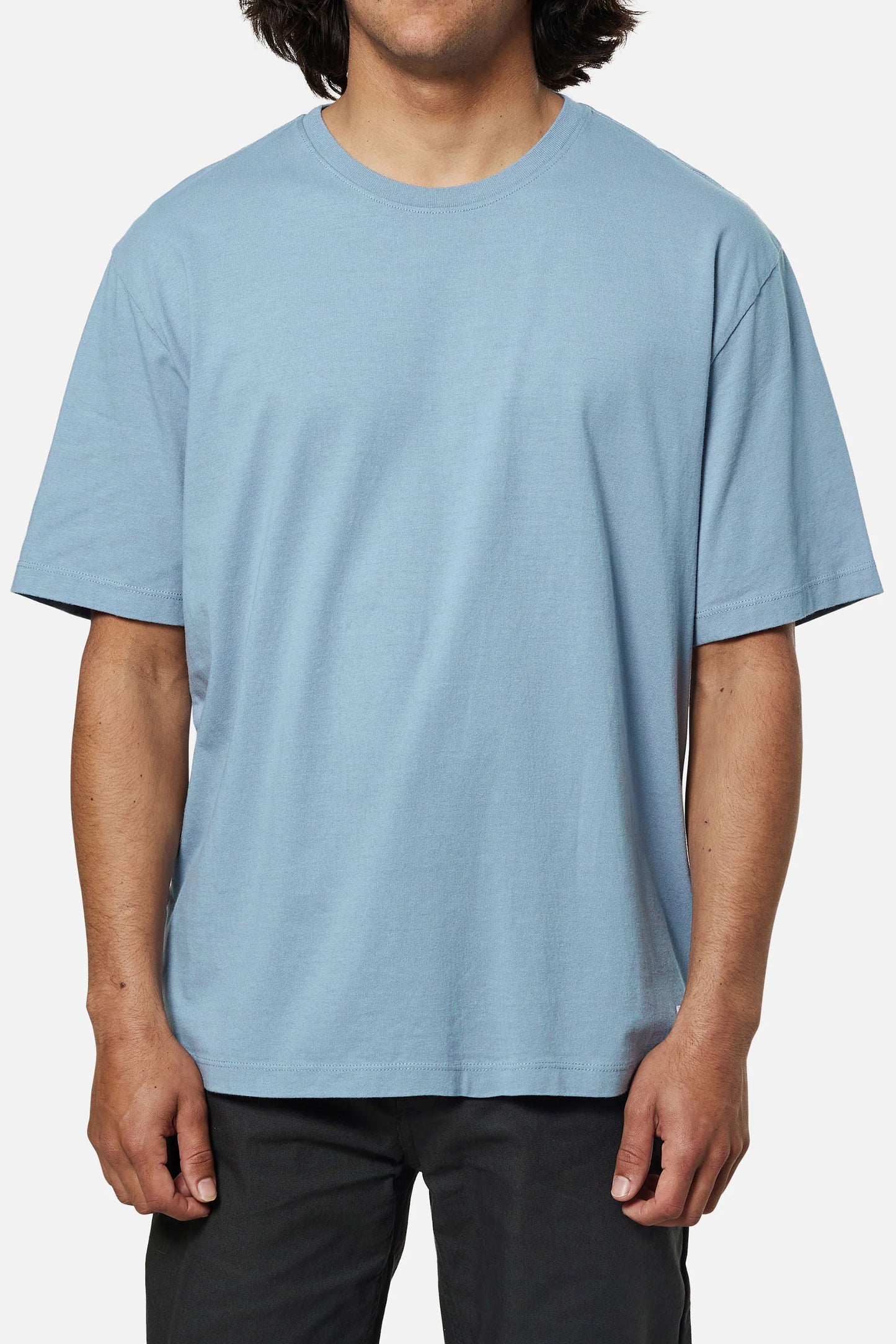 Box Fit Heritage Tee - SPRING BLUE