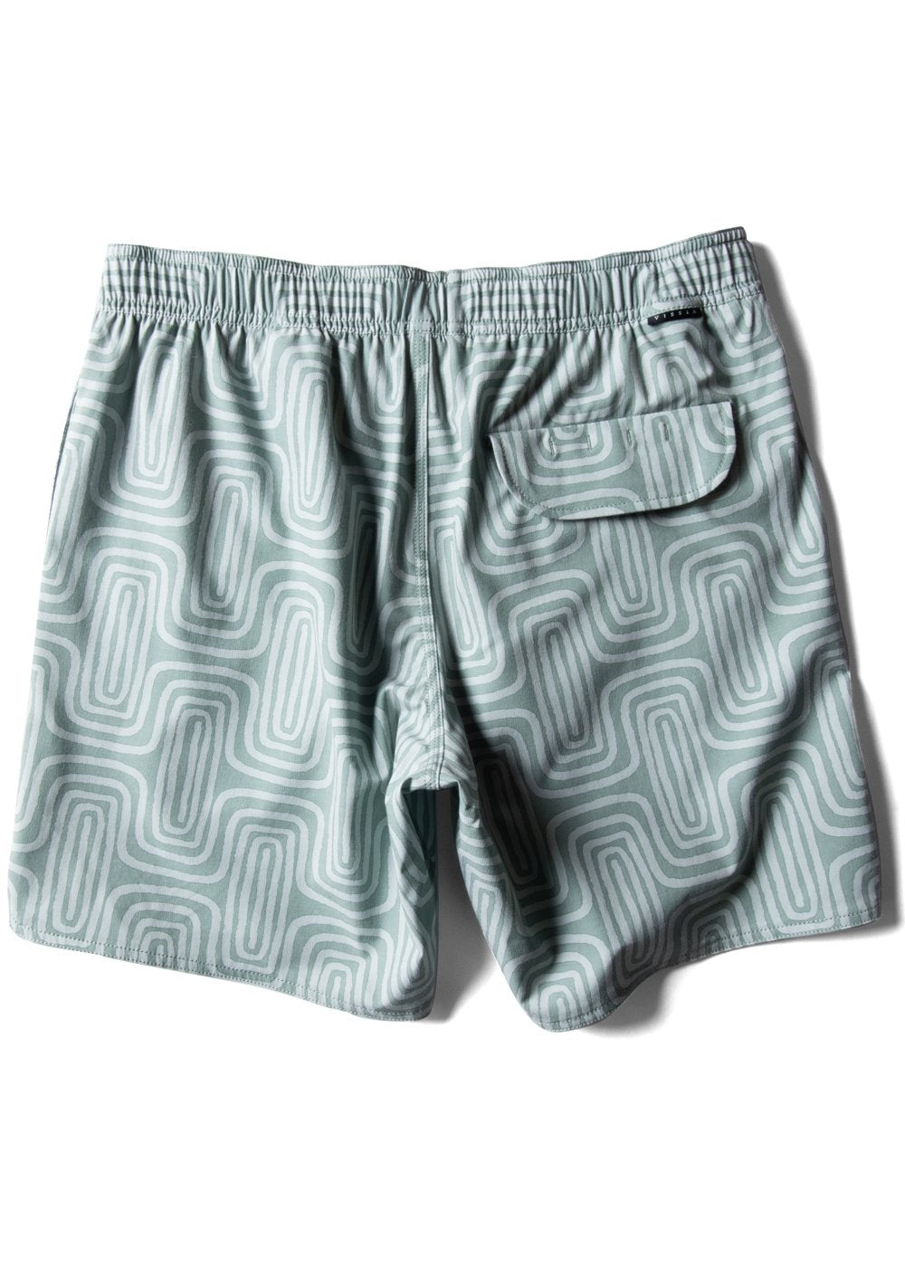 Congos Ecolastic Boardshort - LIGHT SAGE