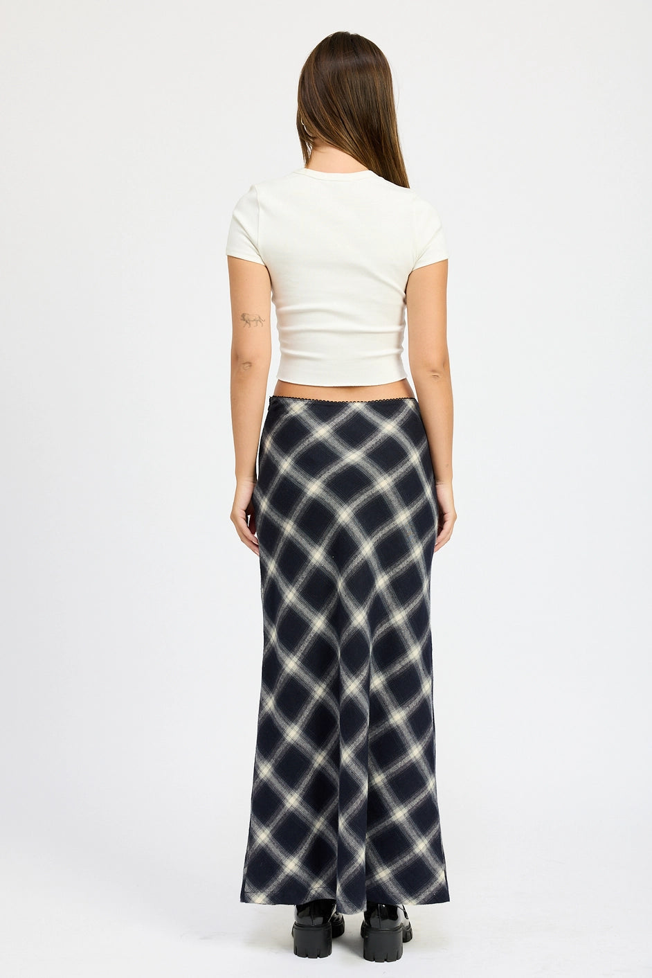 Feels So Right Maxi Skirt - DARK NAVY