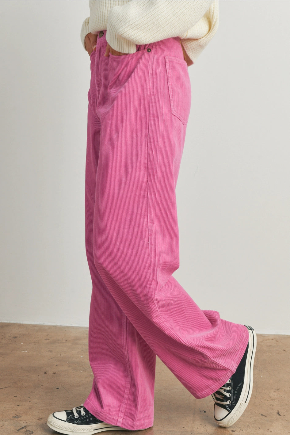 Tilly Cord Pant - PINK