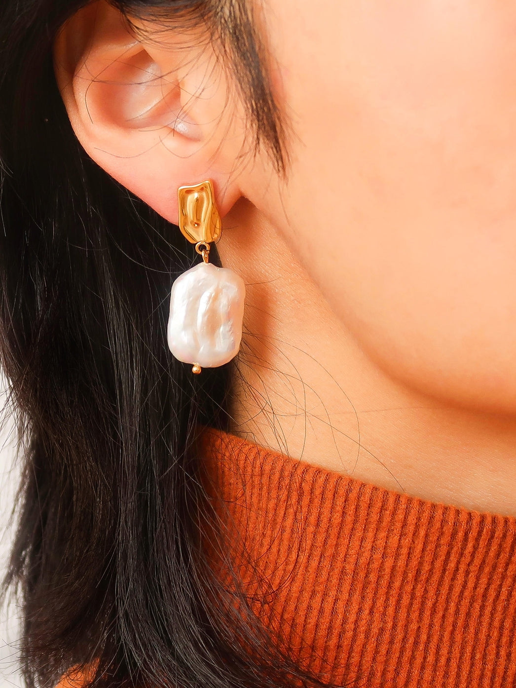 Shari Earrings - PEARL