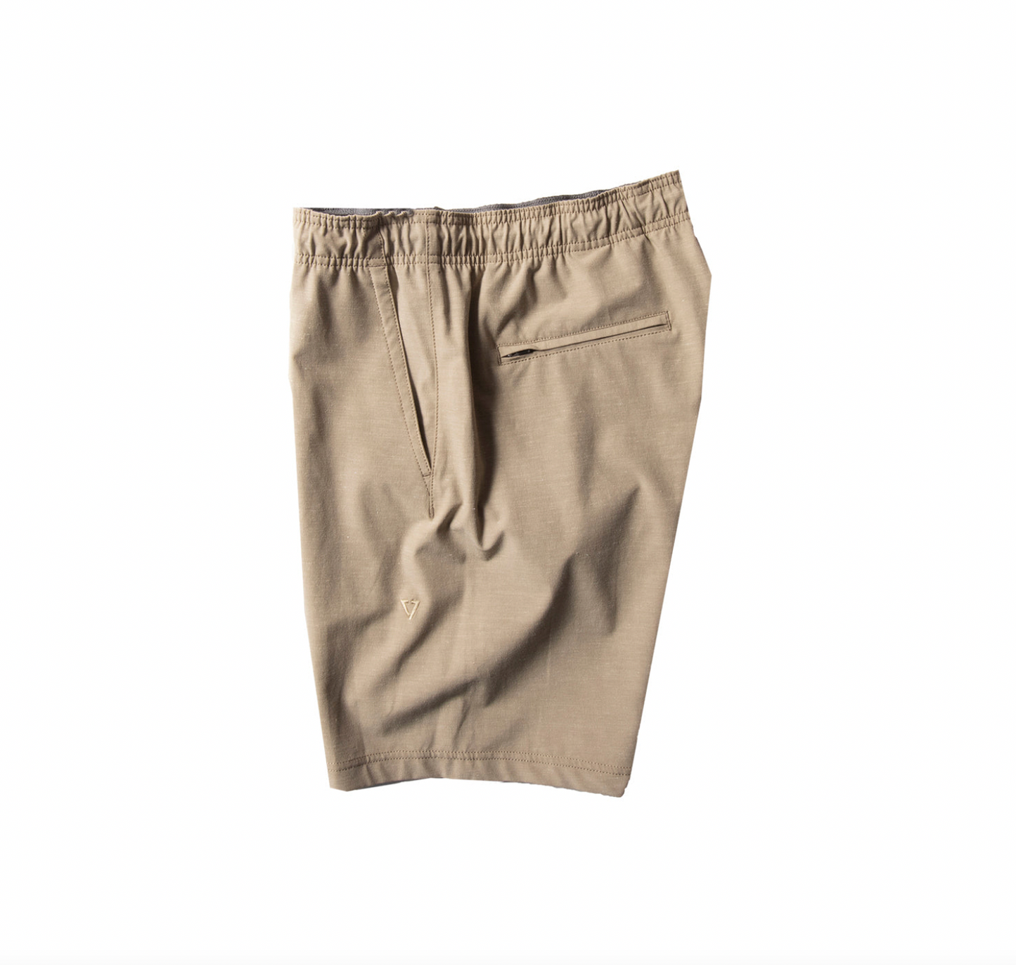 Hemp No See Ums Eco 18" Elastic Walkshort - KHAKI